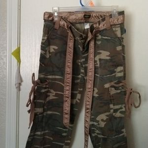 Camouflage women's pants